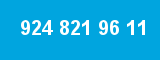 924 821 96 11 924 821 96 11